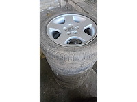 Autobanden met aluminium velgen 5x5 - afbeelding 9 van  14