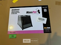 Autobench - zwart - 65x92x70 cm - afbeelding 3 van  3