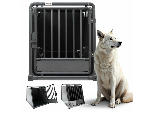 Autobench - zwart - 65x92x70 cm - afbeelding 2 van  3