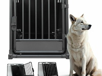 Autobench - zwart - 65x92x70 cm - afbeelding 2 van  3