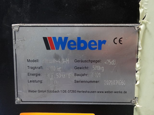 Autohefbrug weber - afbeelding 3 van  6