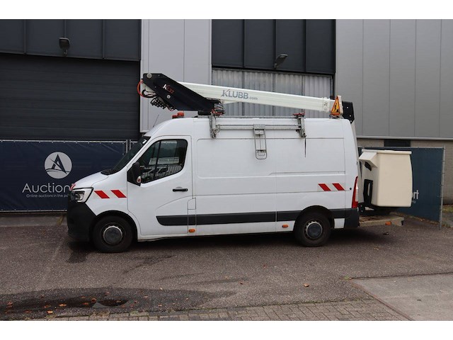 Autohoogwerker renault master klubb kl32 diesel 145pk 12.5m 2021 - afbeelding 1 van  1