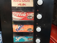 Automaat coca cola vendo (55cm breed - 170cm hoog - 58cm diep) - afbeelding 3 van  12