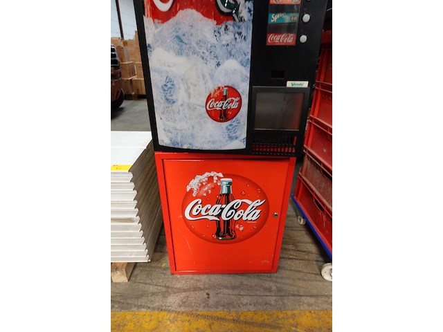 Automaat coca cola vendo (55cm breed - 170cm hoog - 58cm diep) - afbeelding 6 van  12