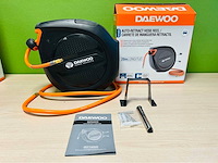 Automatisch oprolbare luchtslanghaspel daewoo dapahr20 20m 2025 nieuw - afbeelding 1 van  1