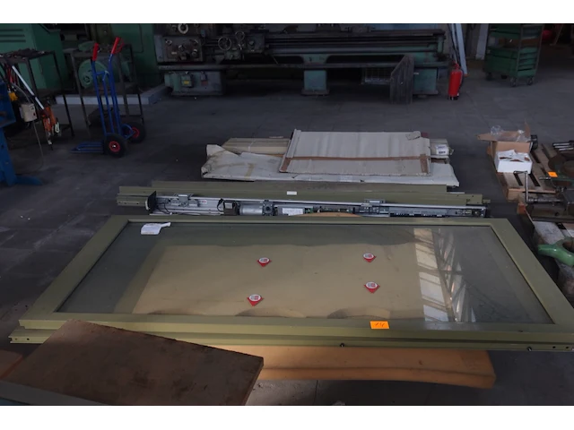 Automatische aluminium schuifdeur - afbeelding 1 van  4