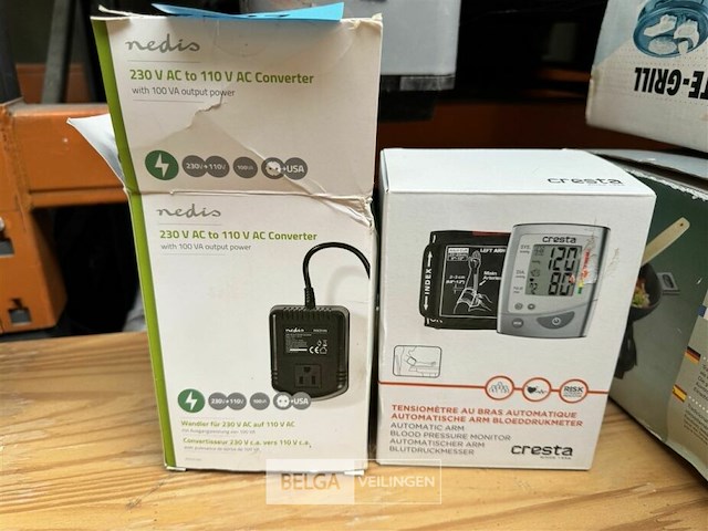 Automatische arm bloeddrukmeter cresta - afbeelding 1 van  1