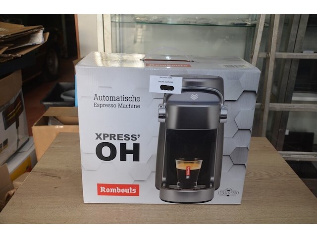 Automatische espresso machine rombouts xpress oh (b420) - afbeelding 5 van  5