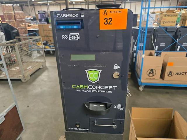 Automatische muntwisselaar cashpoint cashbox 5 - afbeelding 1 van  7