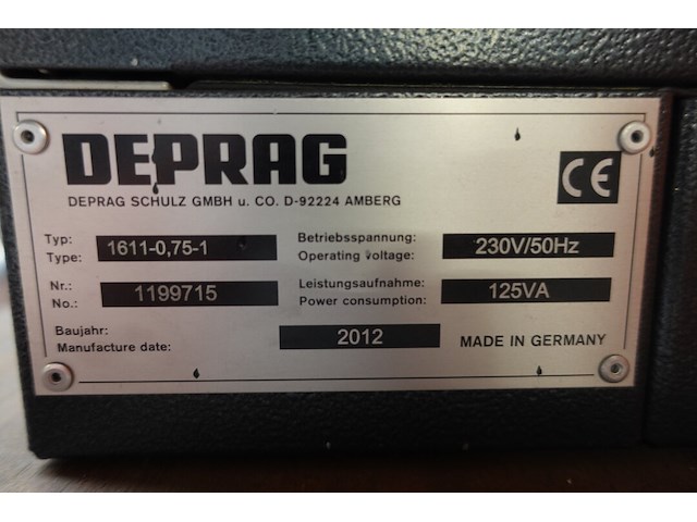 Automatische schroeftoevoer-machine deprag - afbeelding 7 van  7
