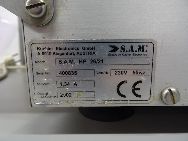 Automatische snijmachine s.a.m. - afbeelding 4 van  4