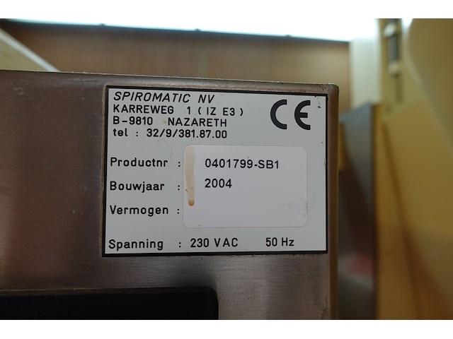 Automatische weegtrechter/ doseerinstallatie spiromatic - afbeelding 4 van  14