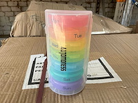 Automoness wekelijkse pillendoos (30x) - afbeelding 3 van  4