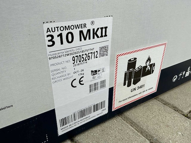 Automower 310 mkii robotmaaier ongebruikt - afbeelding 6 van  6