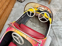 Autopede / avion de manège en métal des années 50 - other home accessories - afbeelding 7 van  13