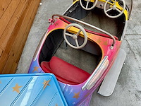 Autopede / avion de manège en métal des années 50 - other home accessories - afbeelding 8 van  13