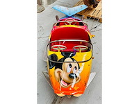 Autopede / avion de manège en métal des années 50 - other home accessories - afbeelding 11 van  13