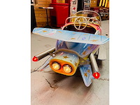 Autopede / avion de manège en métal des années 50 - other home accessories - afbeelding 13 van  13