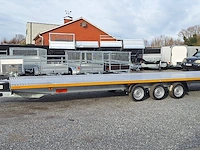 Autotransporter aanhangwagen besttrailers long-flat 3500kg nieuw