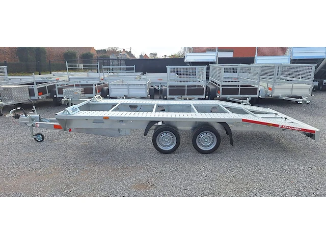 Autotransporter aanhangwagen temared car plus 2700kg nieuw - afbeelding 1 van  1