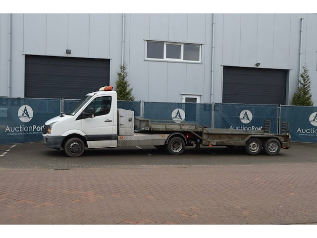 Autotransporter vrachtwagen volkswagen crafter diesel 163pk 2015 - afbeelding 1 van  1