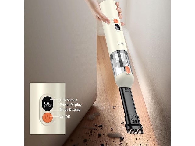 Autozen m3 draadloze autostofzuiger - afbeelding 3 van  7