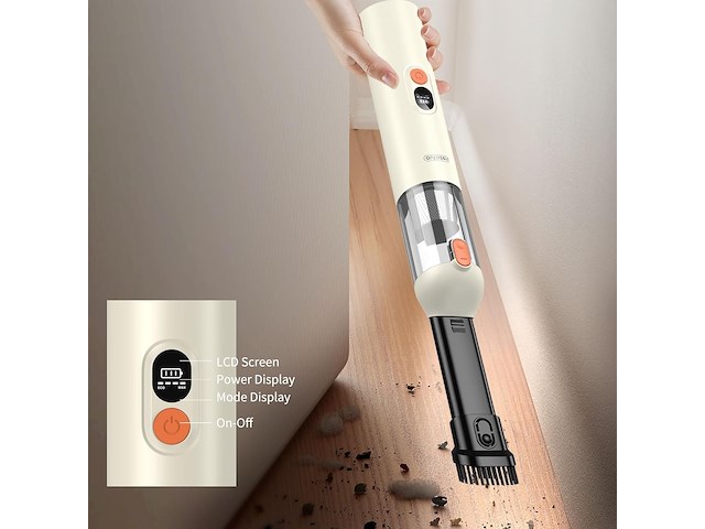 Autozen m3 draadloze autostofzuiger - afbeelding 3 van  7