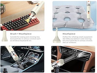 Autozen m3 draadloze autostofzuiger - afbeelding 4 van  7