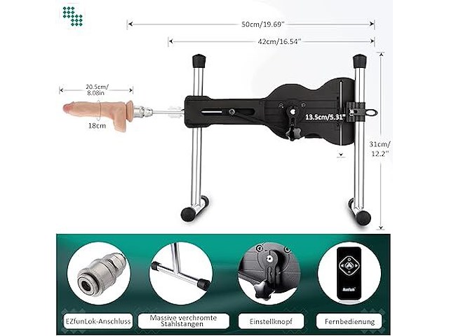 Auxfun premium seksmachine - afbeelding 5 van  7