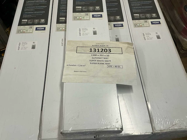 Avanti aqua mdf plafonpanelen (34x) - afbeelding 3 van  5