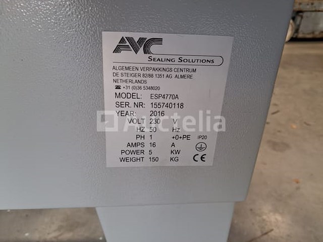 Avc sealing solutions lamineermachine esp4770a 2016 - afbeelding 1 van  9