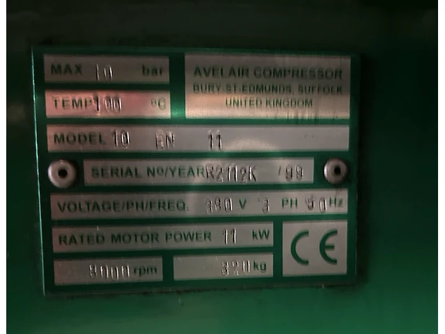 Avelair compressor - afbeelding 8 van  8