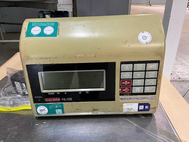 Avery berkel hl 122 weegschaal - afbeelding 4 van  7