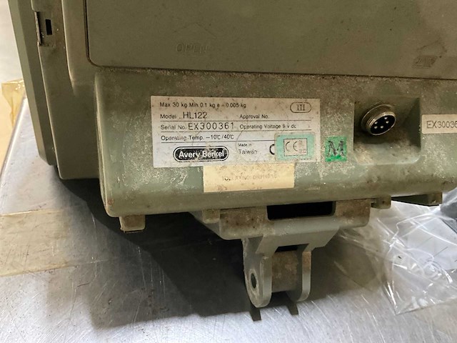 Avery berkel hl 122 weegschaal - afbeelding 7 van  7