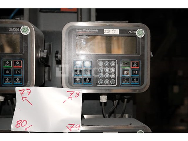Avery weigh-tronix zm303 load scale deck - afbeelding 1 van  9