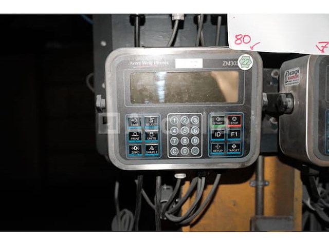 Avery weigh-tronix zm303 load scale deck - afbeelding 4 van  9