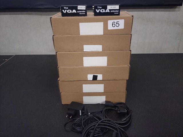 Avlink - the vga extender - 6x vga over utp kit - afbeelding 1 van  3