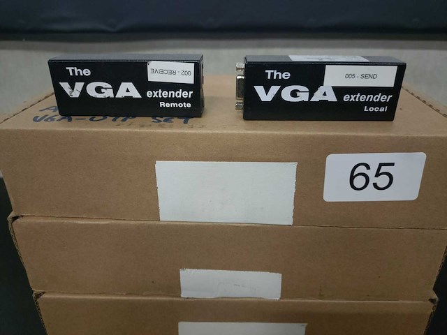 Avlink - the vga extender - 6x vga over utp kit - afbeelding 2 van  3