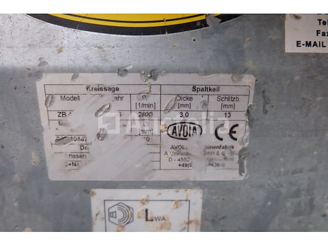 Avola zb 400-6 constructiecirkelzaag - afbeelding 6 van  6