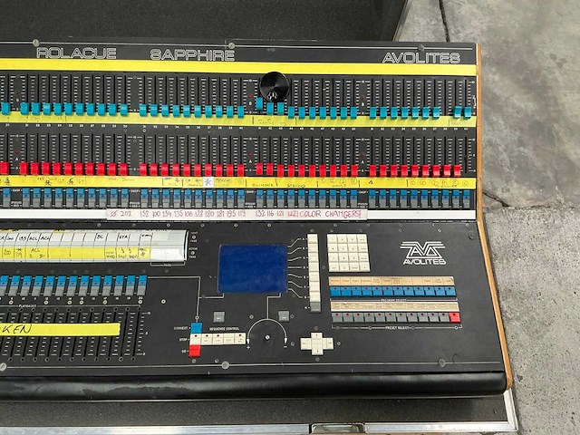 Avolites rolacue sapphire 24 digitale mengtafel - afbeelding 3 van  6