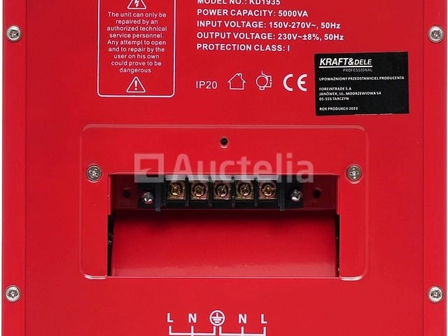 Avr 5000va 230v kraft&dele spanningsregelaar - afbeelding 5 van  5