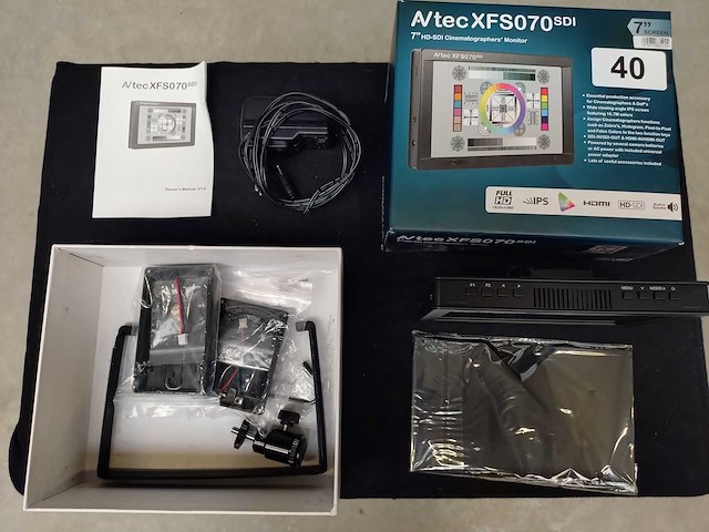Avtech - xfs070 sdi - monitor 7" - afbeelding 1 van  4