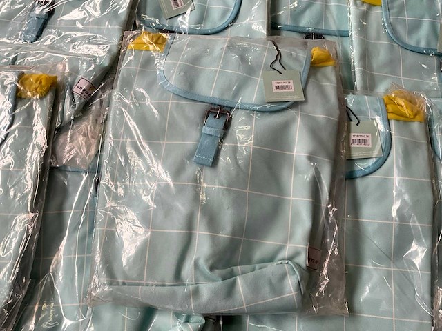Awesome stationary team rugzak lichtblauw (9x) - afbeelding 2 van  6