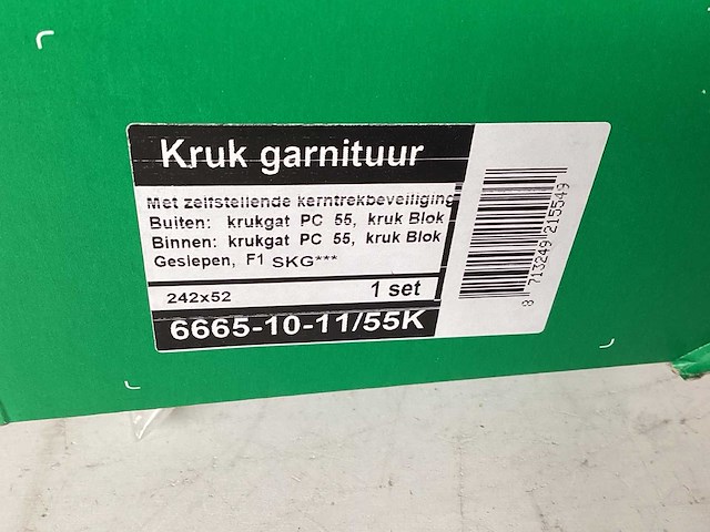 Axa deurbeslag krukgarnituur kerntrek - afbeelding 3 van  3