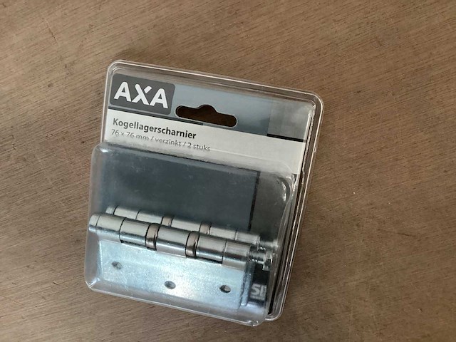 Axa kogellager scharnier 76x76 mm, 2 pack (58x) - afbeelding 3 van  4