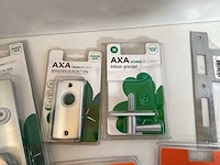 Axa, nemef, starx mixkavel deursloten, scharnieren, binnendeur schilden/ rozetten, inboorgrendel - afbeelding 4 van  5