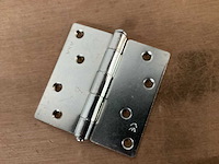 Axa scharnier 89x89 mm, rechte hoek, 3 pack (64x) - afbeelding 1 van  3