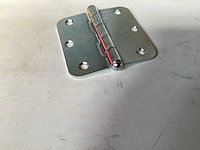 Axa scharnier met losse pen. 76x76 mm (36x) - afbeelding 2 van  2