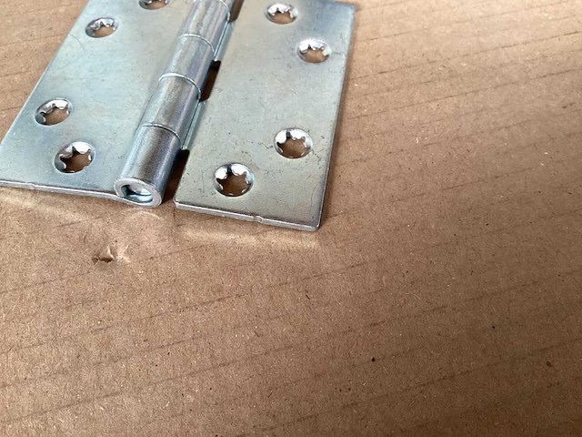 Axa scharnier verzinkt, 76x76 (175x) - afbeelding 2 van  3