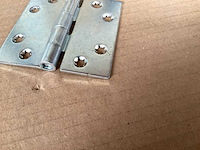 Axa scharnier verzinkt, 76x76 (175x) - afbeelding 2 van  3
